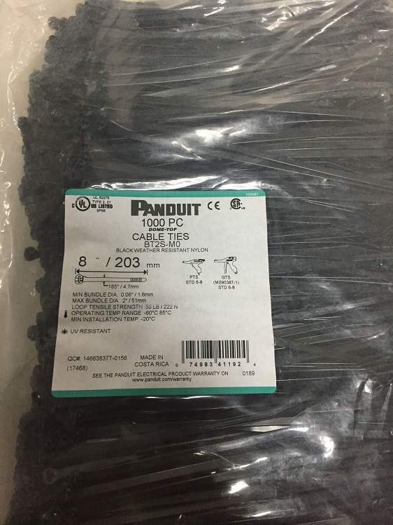 PLT4S-C30/PLT4S-M30美國Panduit 泛達扎帶,規(guī)格為368*4.8mm